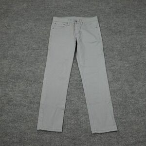 Levi's 511 Jeans Mens 31x30 Grey Slim Fit Stretch Denim